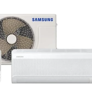 Ar Condicionado Split Hi Wall Samsung PowerVolt AI Inverter 12.000 Btus Frio Bivolt R-32